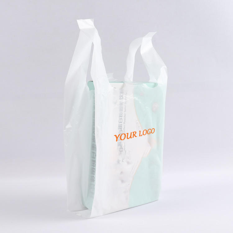 Disposable Compostable PVA Hot Water Soluble Shopping Bags
