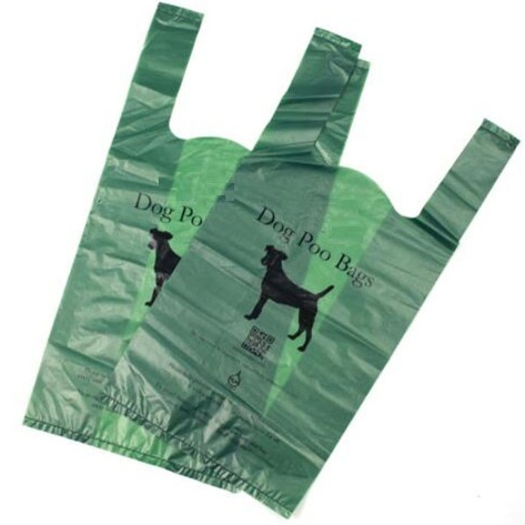 Water soluble dog poop bags